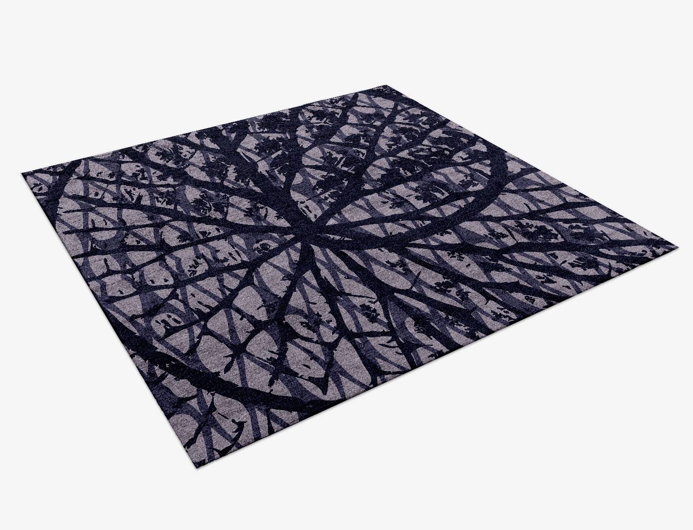 Genesis Abstract Square Hand Knotted Bamboo Silk Custom Rug by Rug Artisan