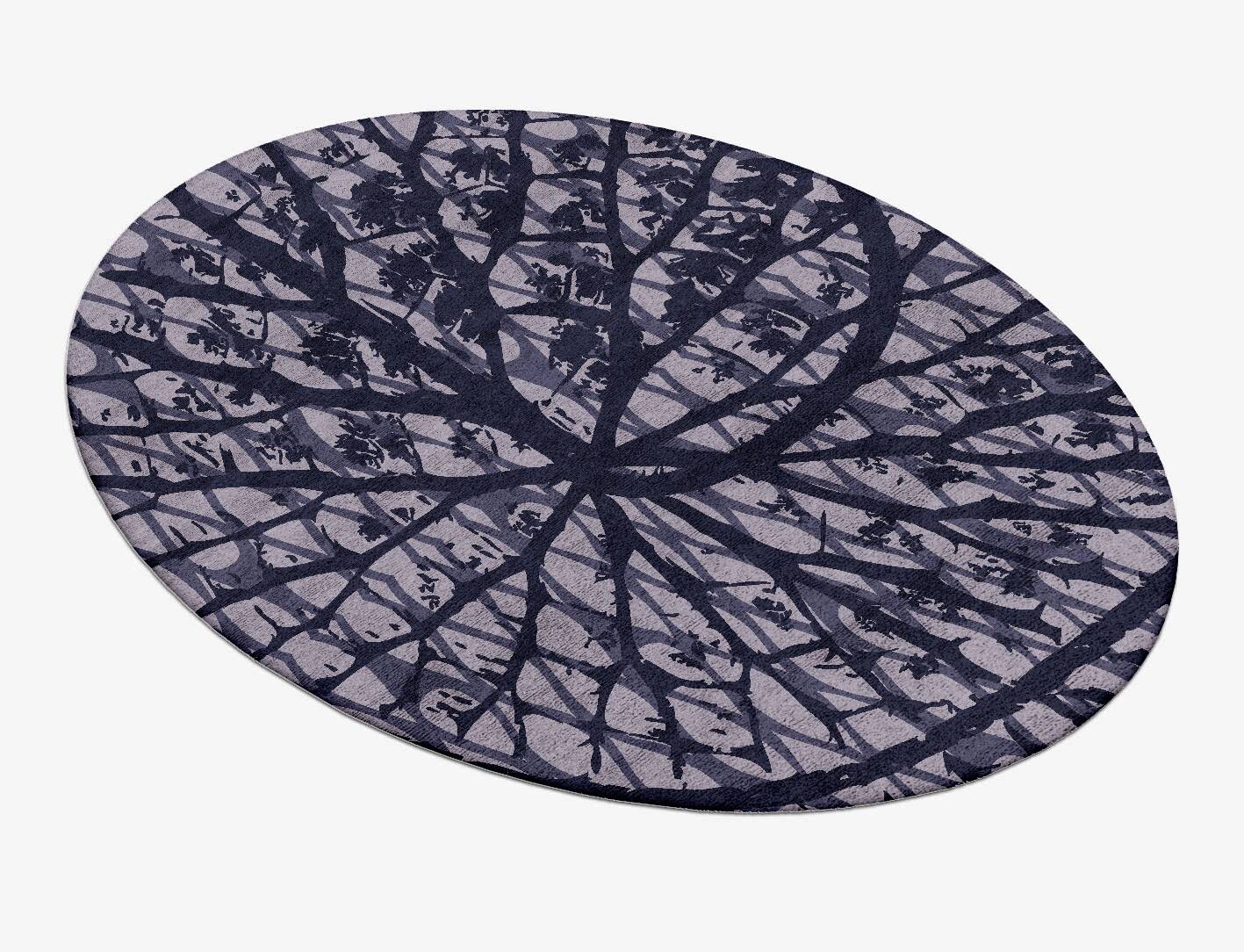 Genesis Abstract Oval Hand Tufted Bamboo Silk Custom Rug by Rug Artisan