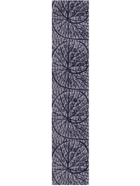 Genesis Abstract Runner Hand Tufted Bamboo Silk Custom Rug by Rug Artisan