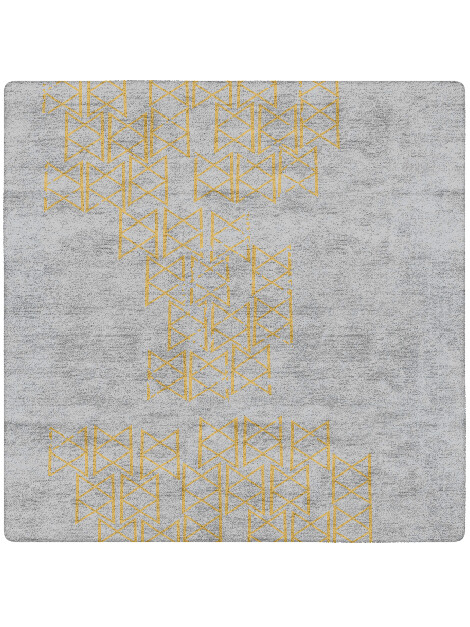 Gilda  Square Hand Tufted Bamboo Silk Custom Rug by Rug Artisan
