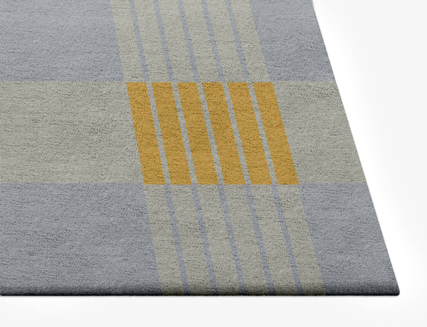 Gin&Tonic Geometric Rectangle Hand Tufted Pure Wool Custom Rug by Rug Artisan