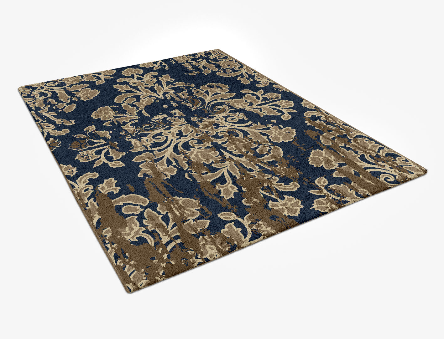 Gissu Persian Bagh Rectangle Hand Tufted Pure Wool Custom Rug by Rug Artisan