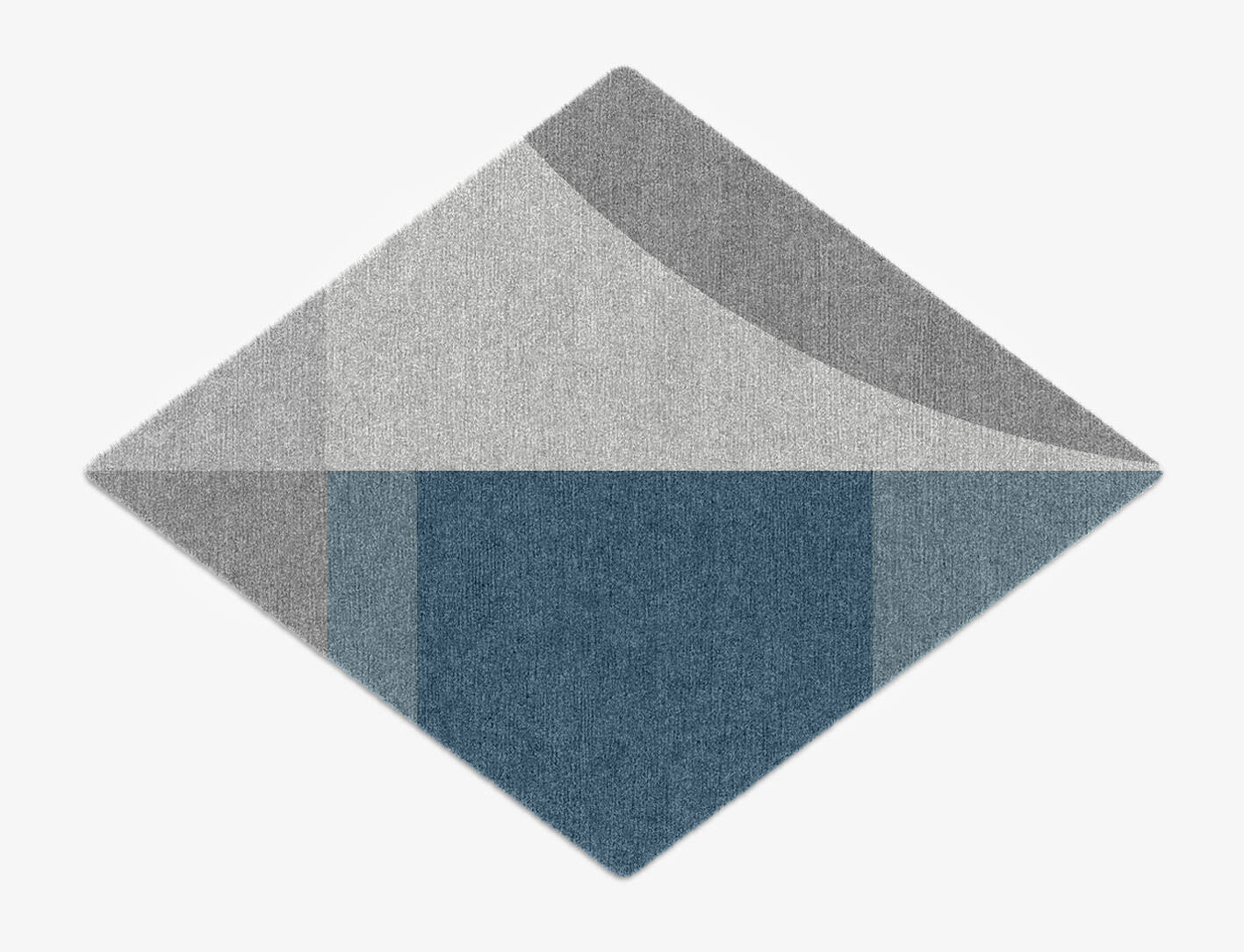 Glacial  Diamond Hand Knotted Tibetan Wool Custom Rug by Rug Artisan