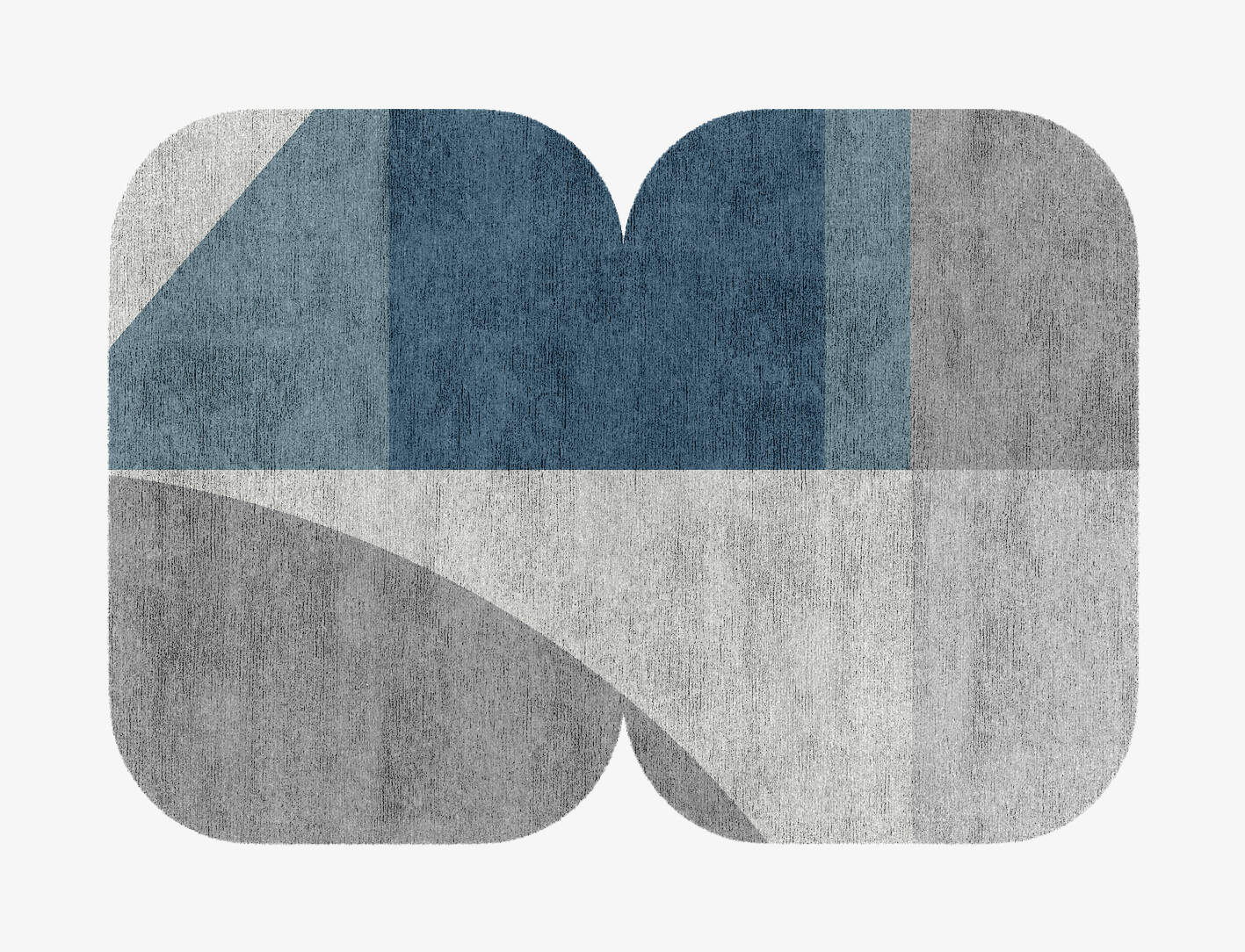 Glacial  Eight Hand Knotted Bamboo Silk Custom Rug by Rug Artisan