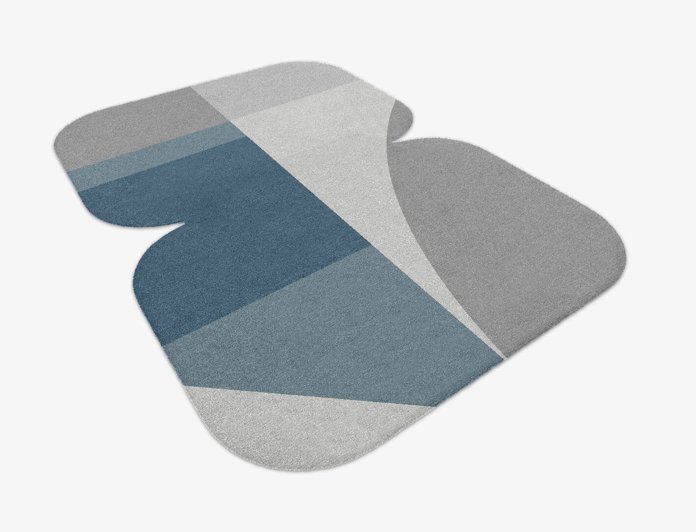 Glacial  Eight Hand Knotted Tibetan Wool Custom Rug by Rug Artisan