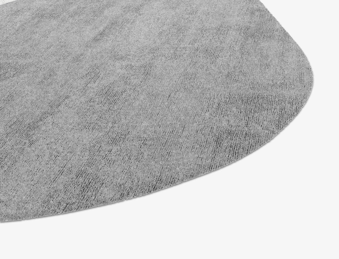 Glacial  Oblong Hand Knotted Bamboo Silk Custom Rug by Rug Artisan