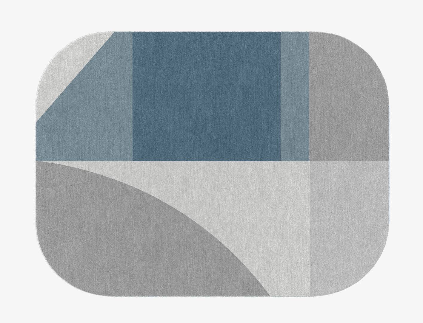 Glacial  Oblong Hand Knotted Tibetan Wool Custom Rug by Rug Artisan