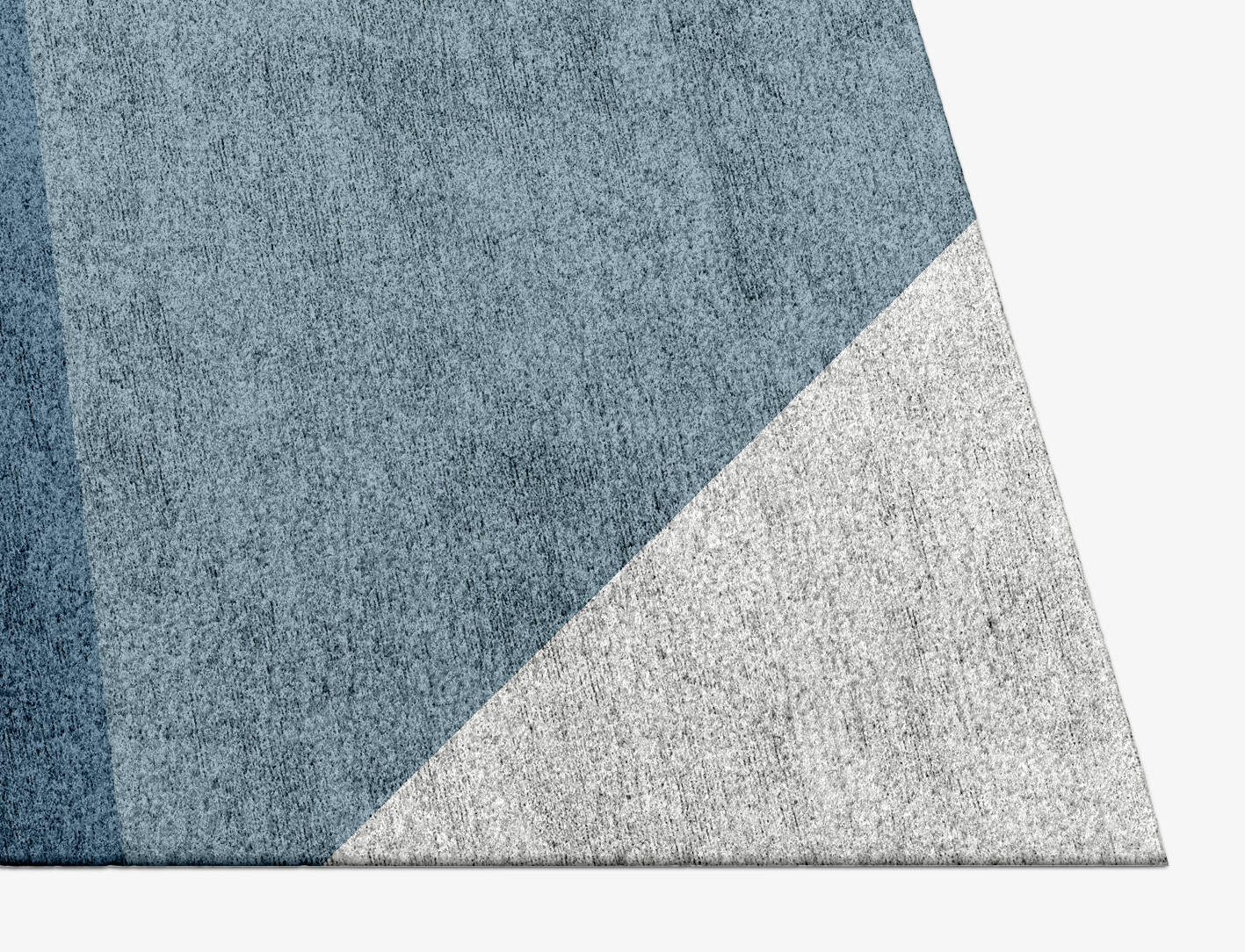 Glacial  Rectangle Hand Knotted Bamboo Silk Custom Rug by Rug Artisan