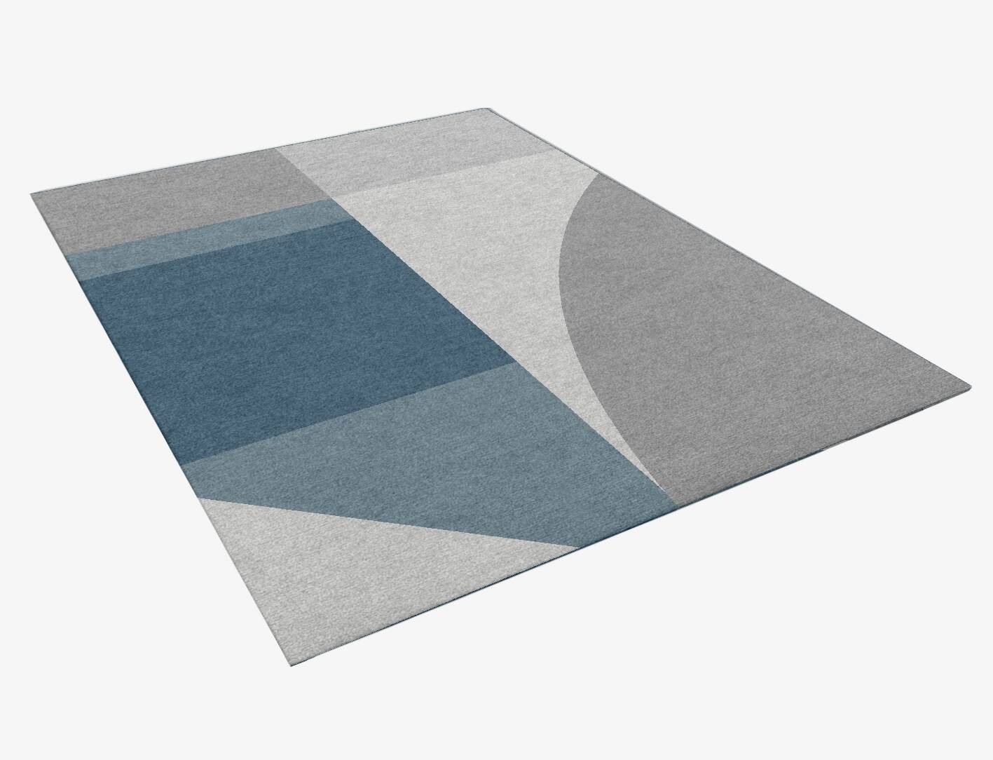 Glacial  Rectangle Hand Knotted Tibetan Wool Custom Rug by Rug Artisan