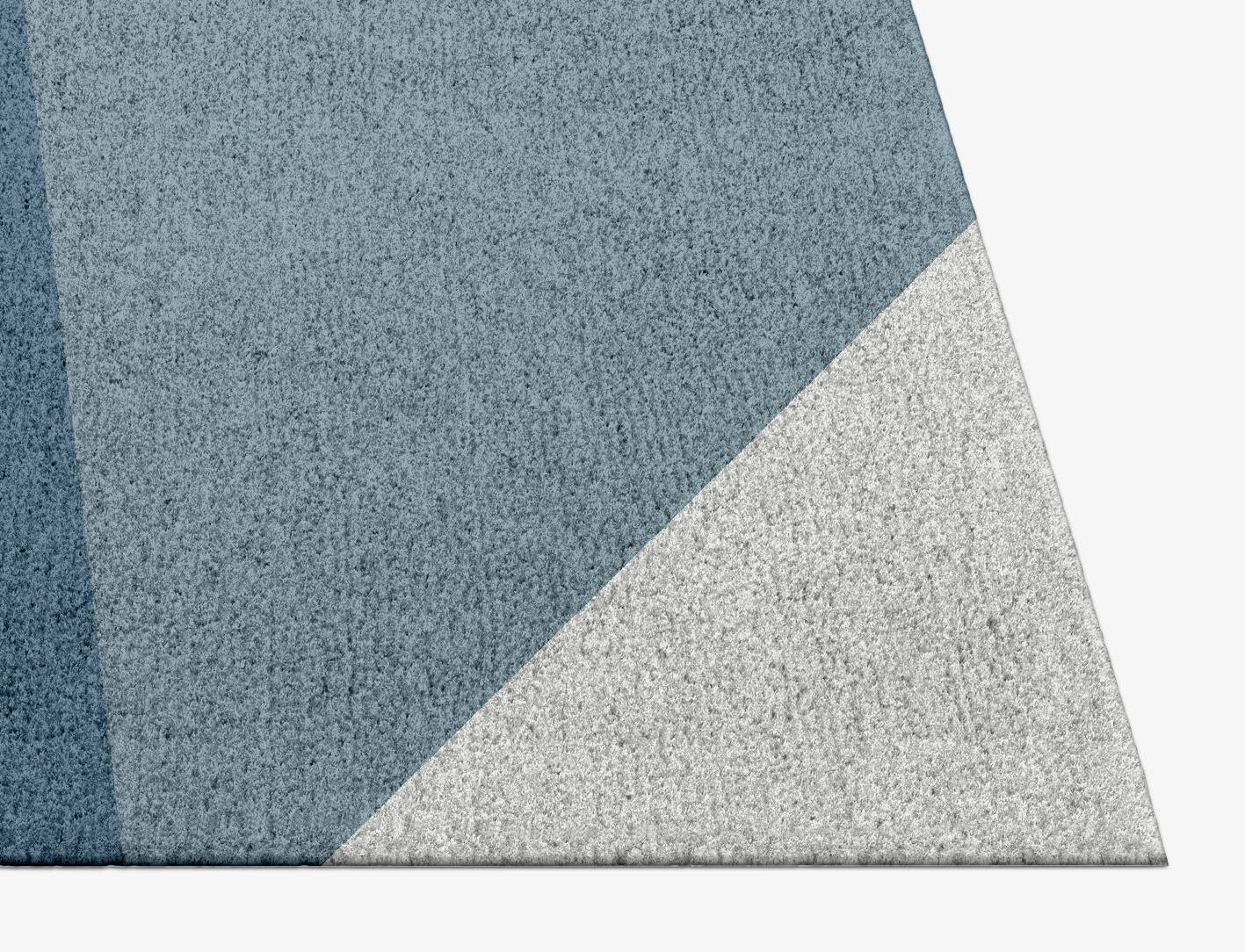 Glacial  Rectangle Hand Knotted Tibetan Wool Custom Rug by Rug Artisan