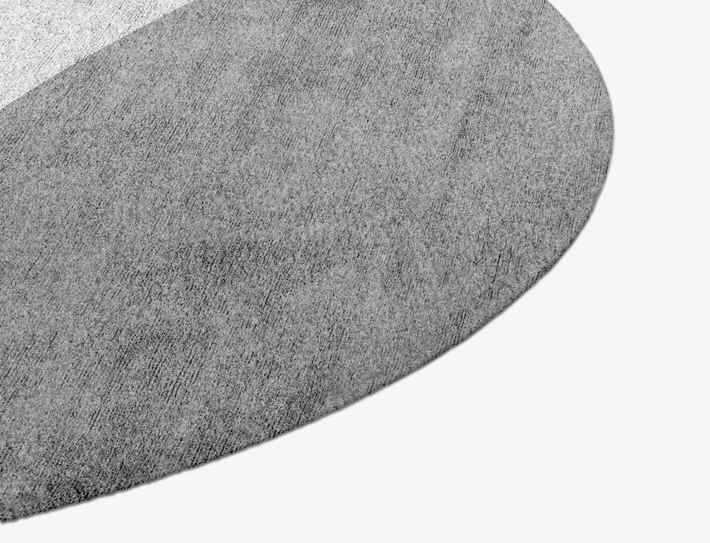 Glacial  Round Hand Knotted Bamboo Silk Custom Rug by Rug Artisan