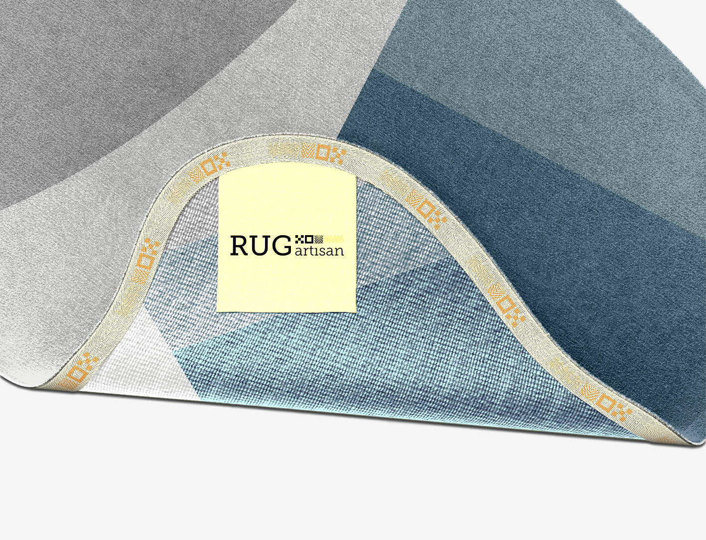 Glacial  Splash Hand Knotted Tibetan Wool Custom Rug by Rug Artisan