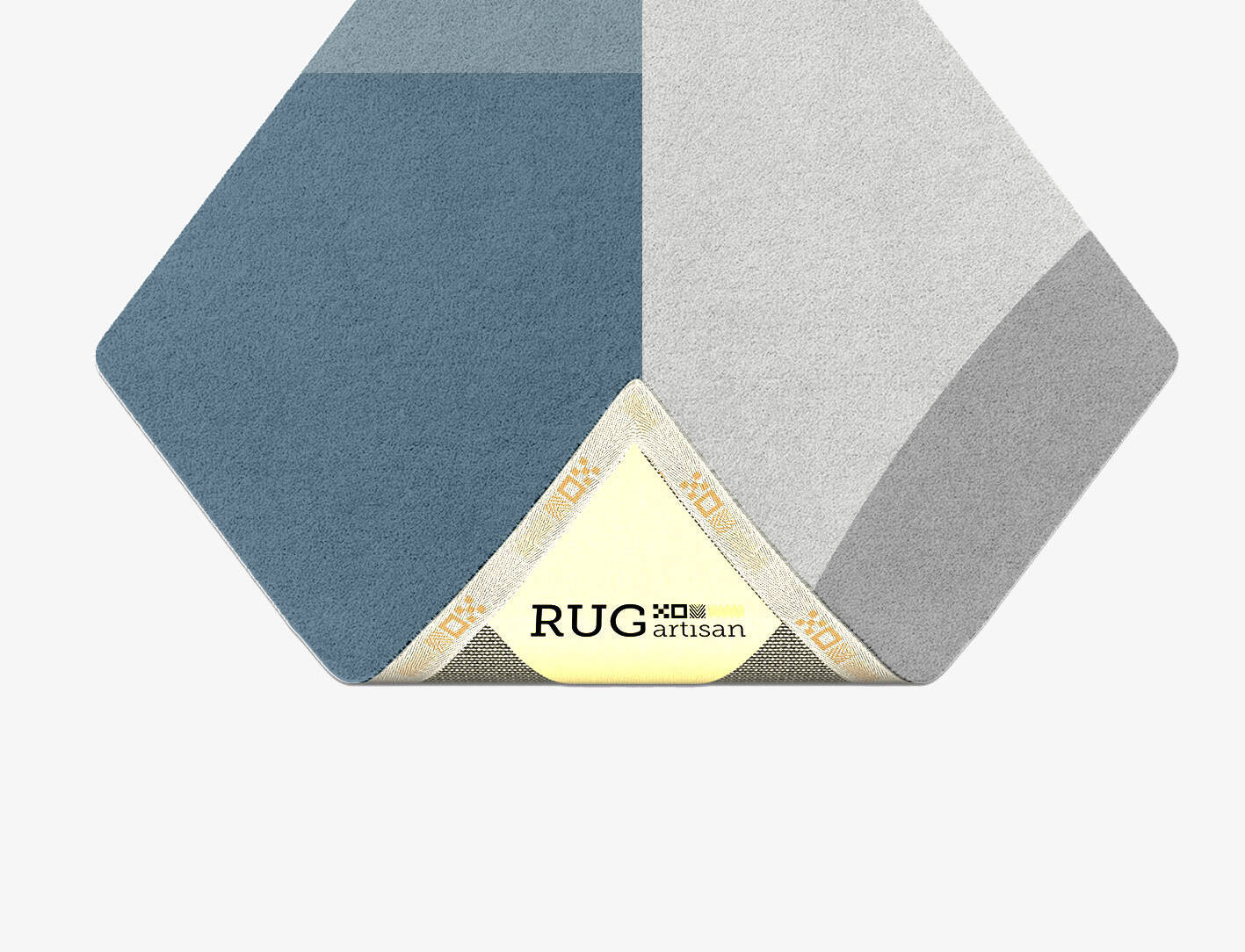 Glacial  Diamond Hand Tufted Pure Wool Custom Rug by Rug Artisan