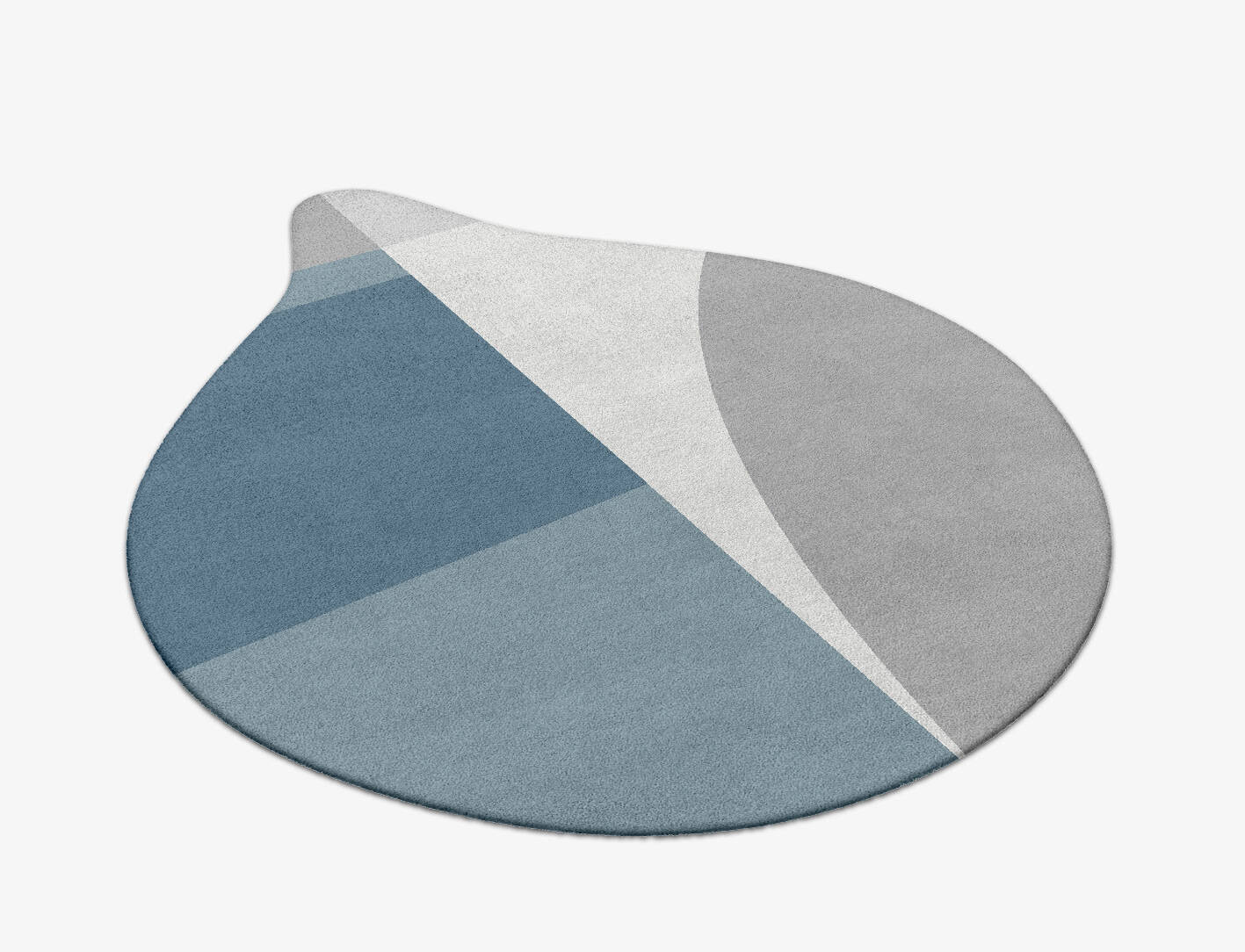 Glacial  Drop Hand Tufted Pure Wool Custom Rug by Rug Artisan