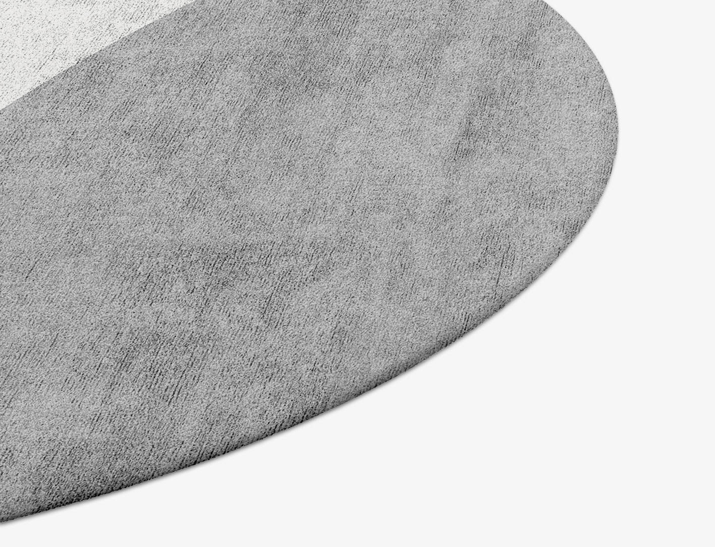 Glacial  Round Hand Tufted Bamboo Silk Custom Rug by Rug Artisan