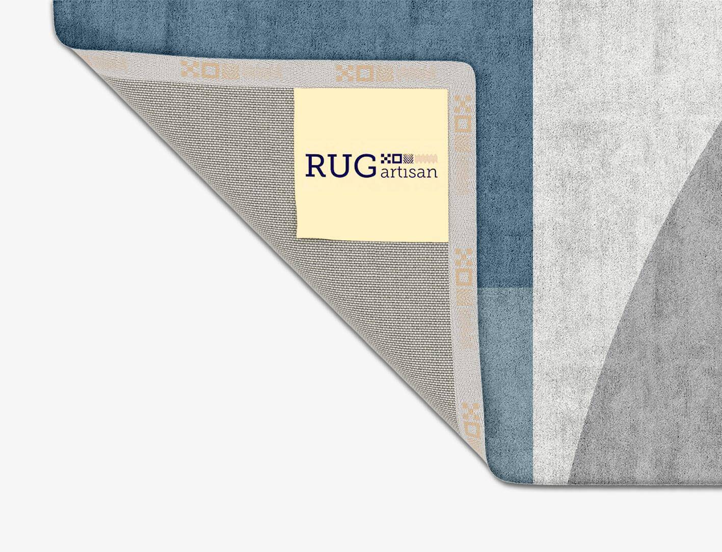 Glacial  Square Hand Tufted Bamboo Silk Custom Rug by Rug Artisan