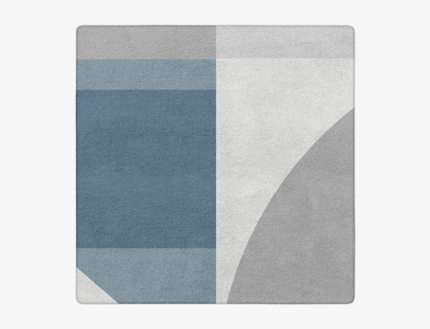 Glacial  Square Hand Tufted Pure Wool Custom Rug by Rug Artisan