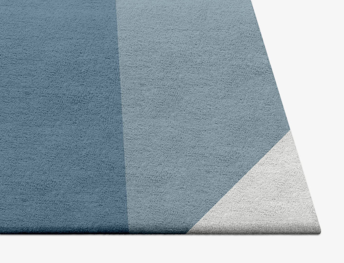 Glacial  Square Hand Tufted Pure Wool Custom Rug by Rug Artisan
