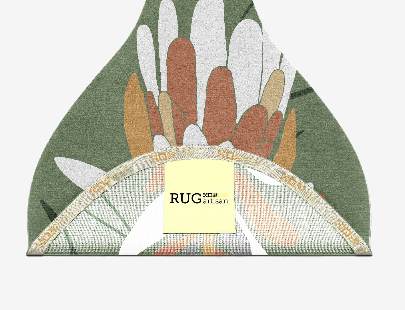 Gladdon Field of Flowers Drop Hand Knotted Tibetan Wool Custom Rug by Rug Artisan