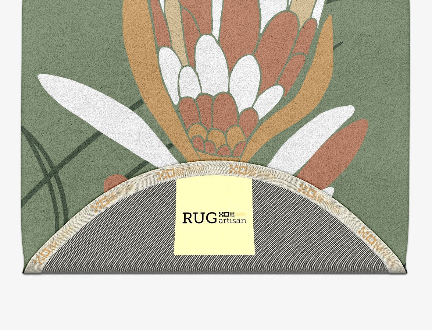 Gladdon Field of Flowers Capsule Hand Tufted Pure Wool Custom Rug by Rug Artisan