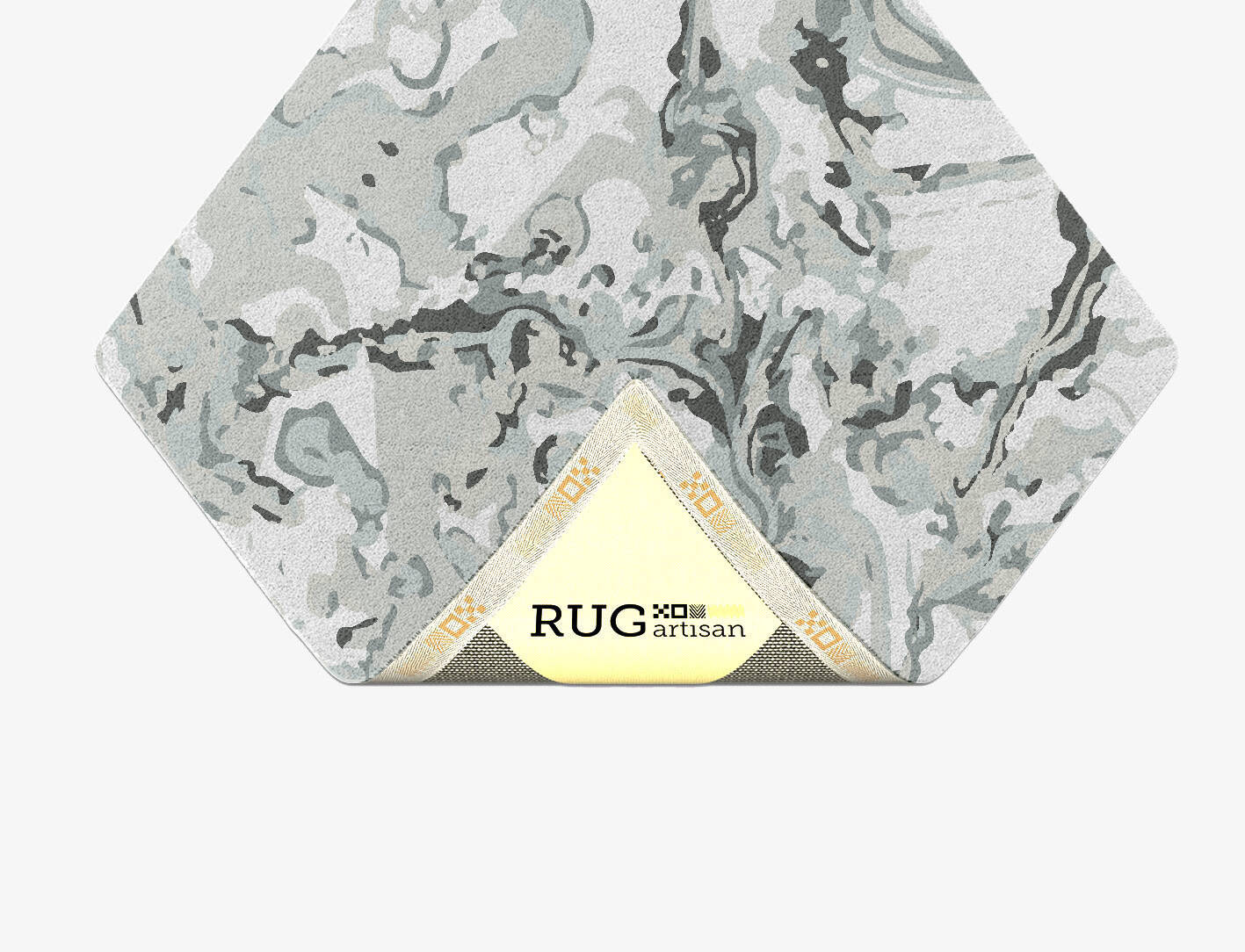 Glass Art Surface Art Diamond Hand Tufted Pure Wool Custom Rug by Rug Artisan