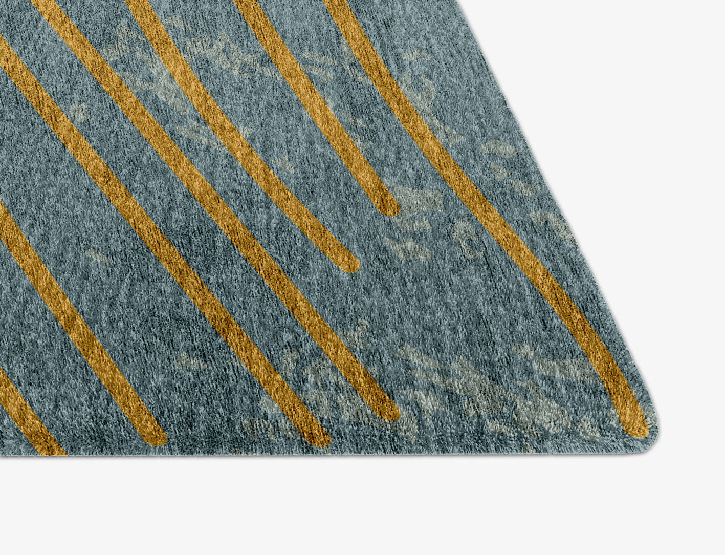 Glitz  Arch Hand Knotted Bamboo Silk Custom Rug by Rug Artisan