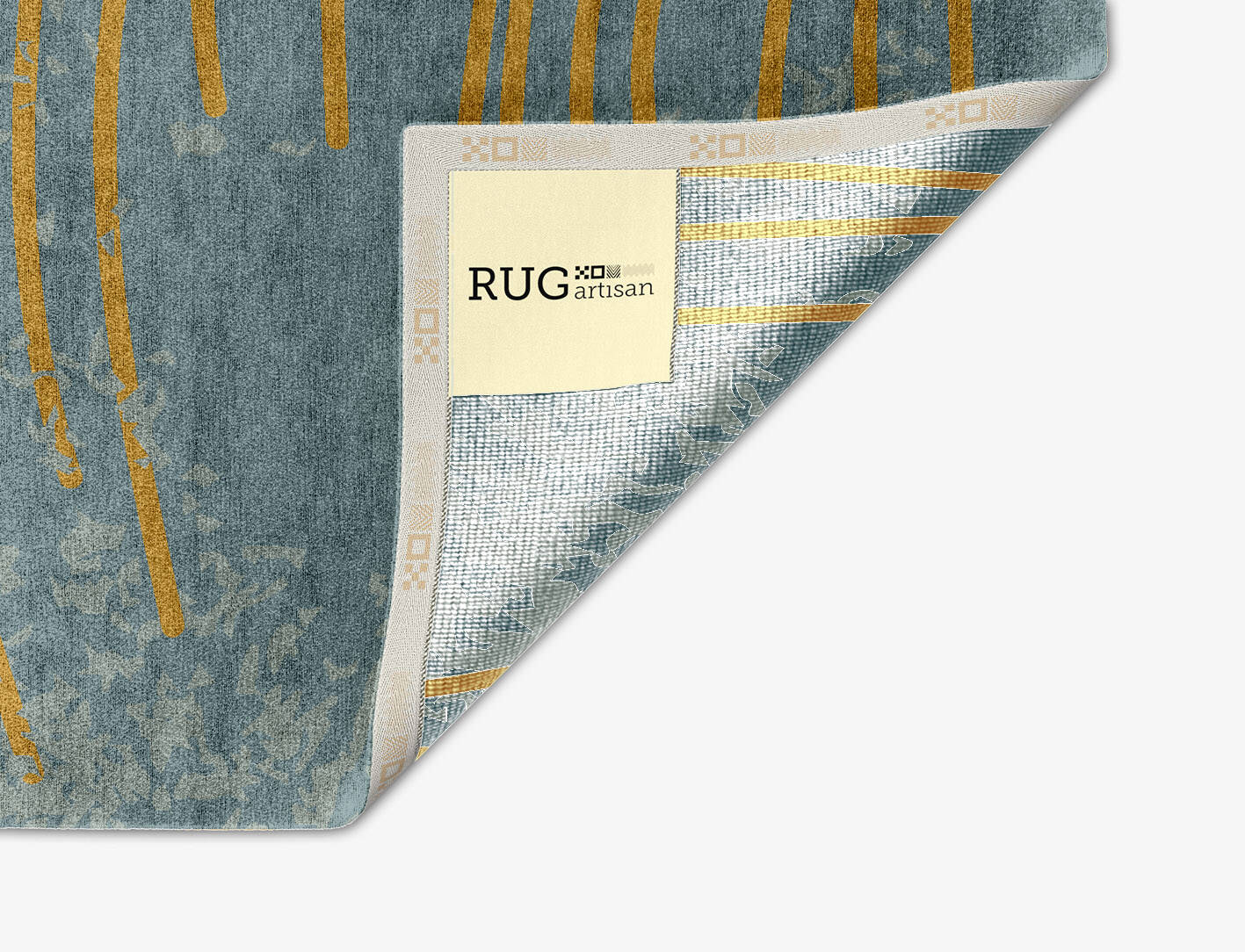 Glitz  Arch Hand Knotted Bamboo Silk Custom Rug by Rug Artisan