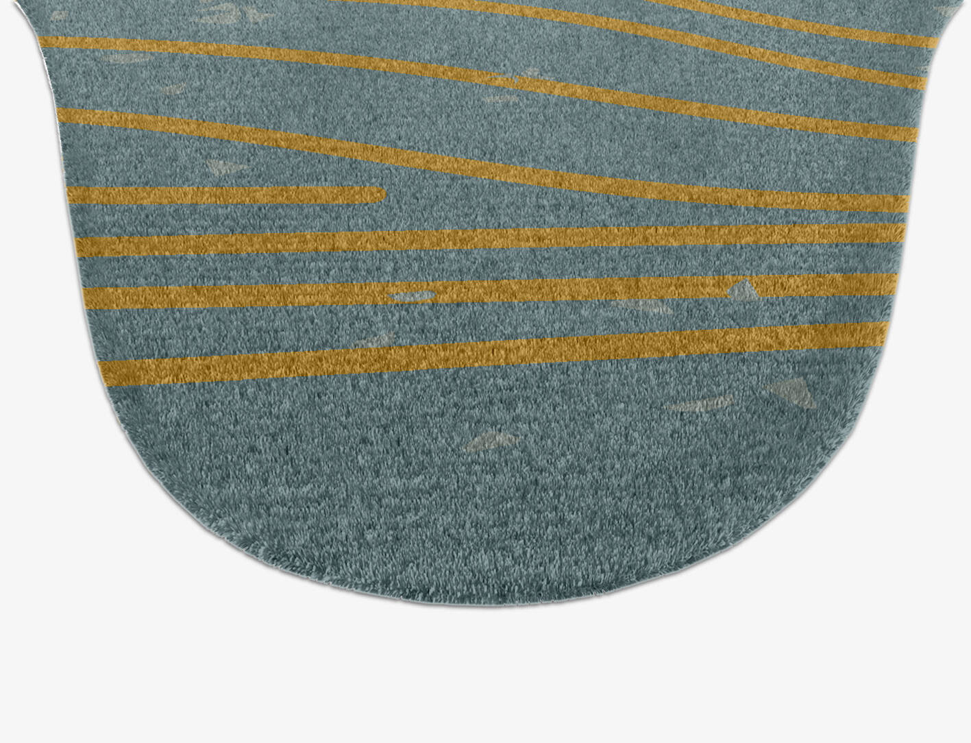 Glitz  Drop Hand Knotted Tibetan Wool Custom Rug by Rug Artisan
