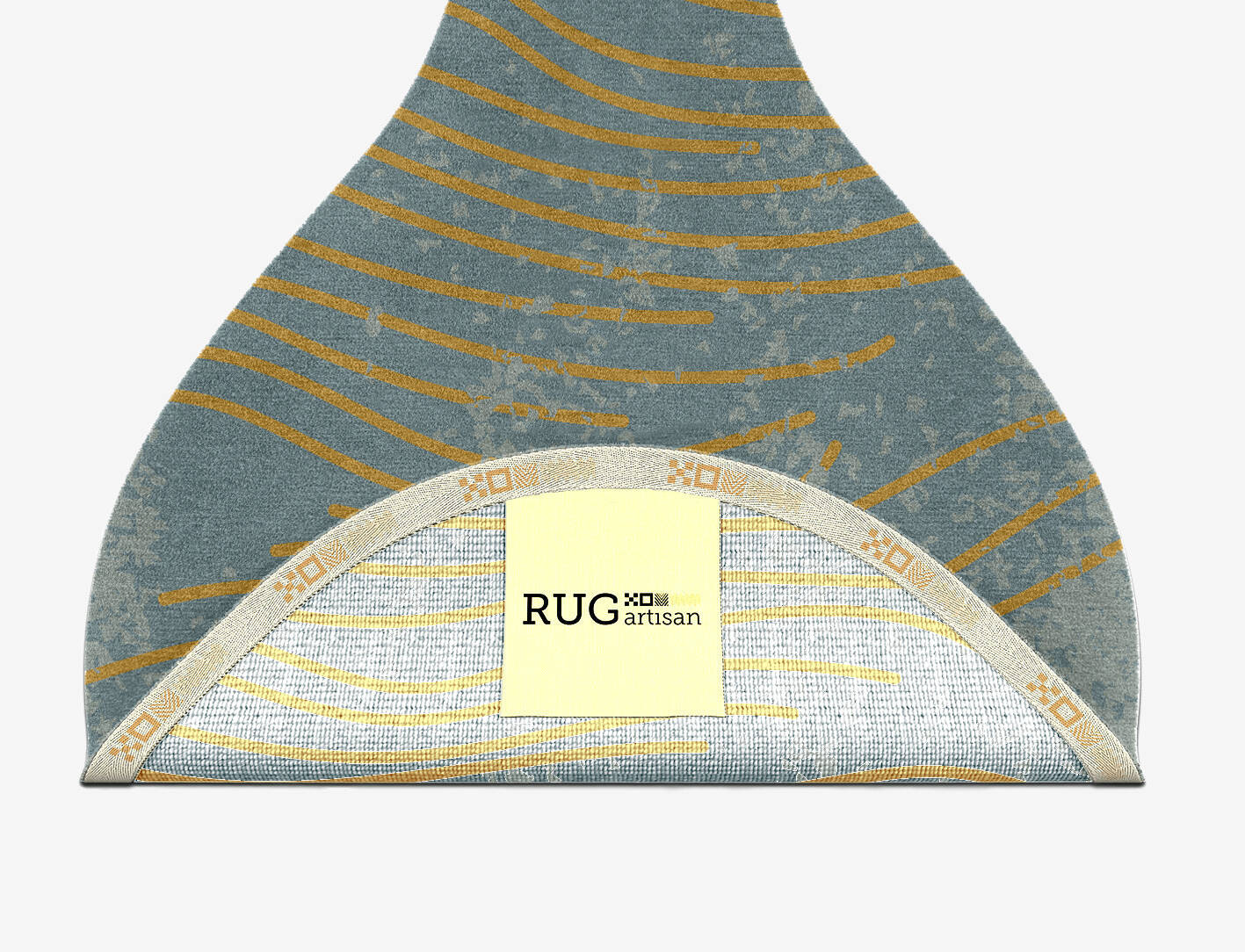 Glitz  Drop Hand Knotted Tibetan Wool Custom Rug by Rug Artisan