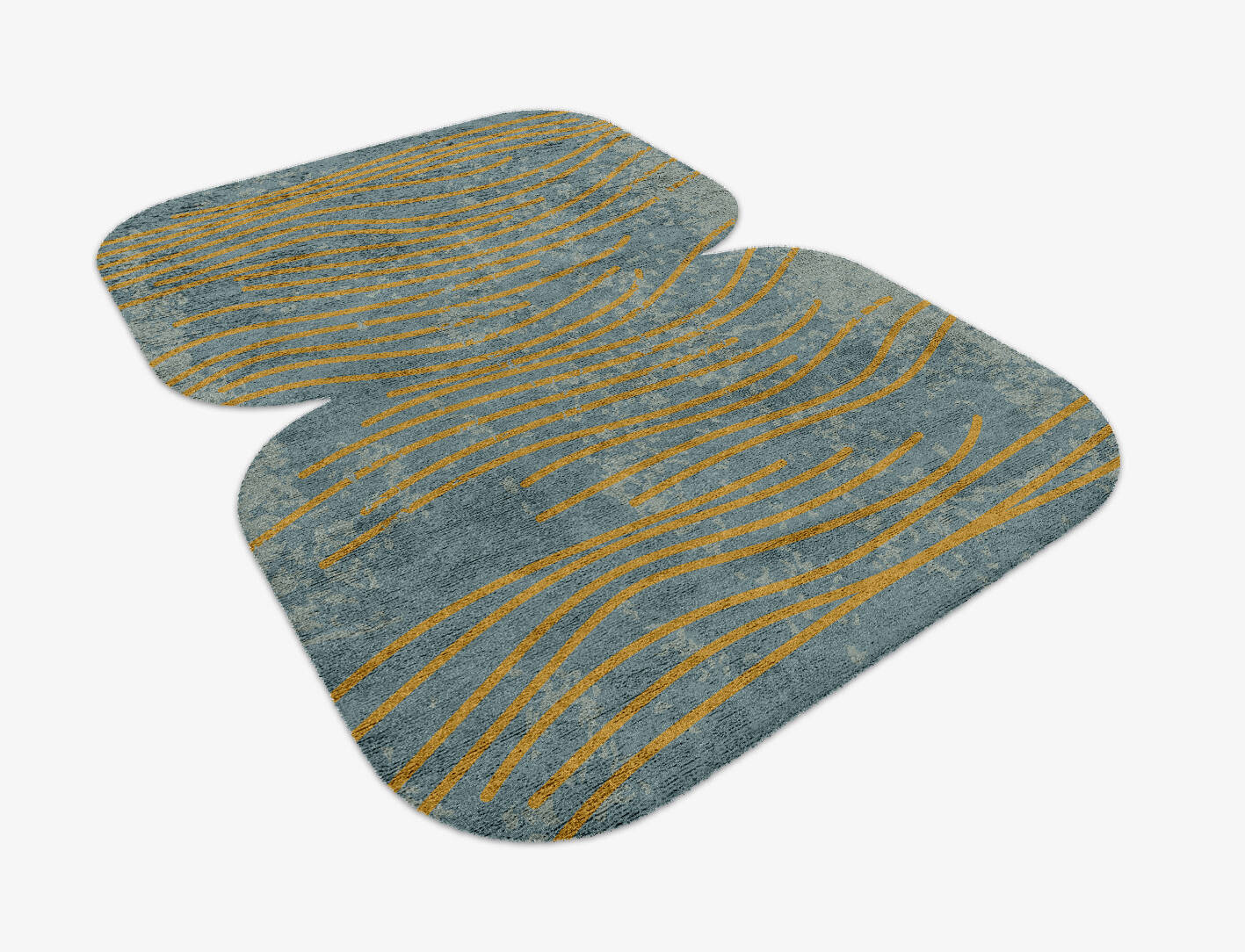 Glitz  Eight Hand Knotted Bamboo Silk Custom Rug by Rug Artisan