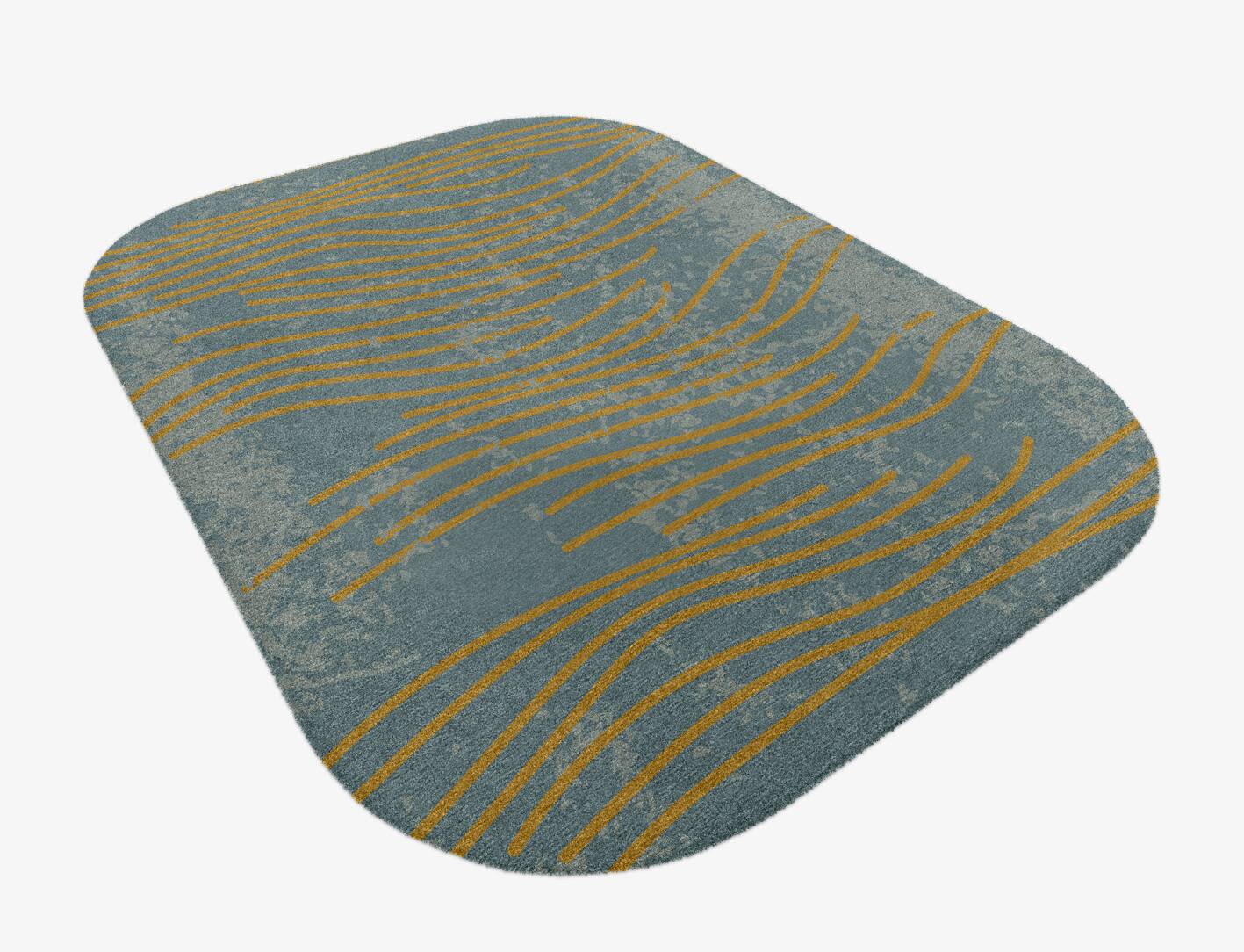 Glitz  Oblong Hand Knotted Tibetan Wool Custom Rug by Rug Artisan
