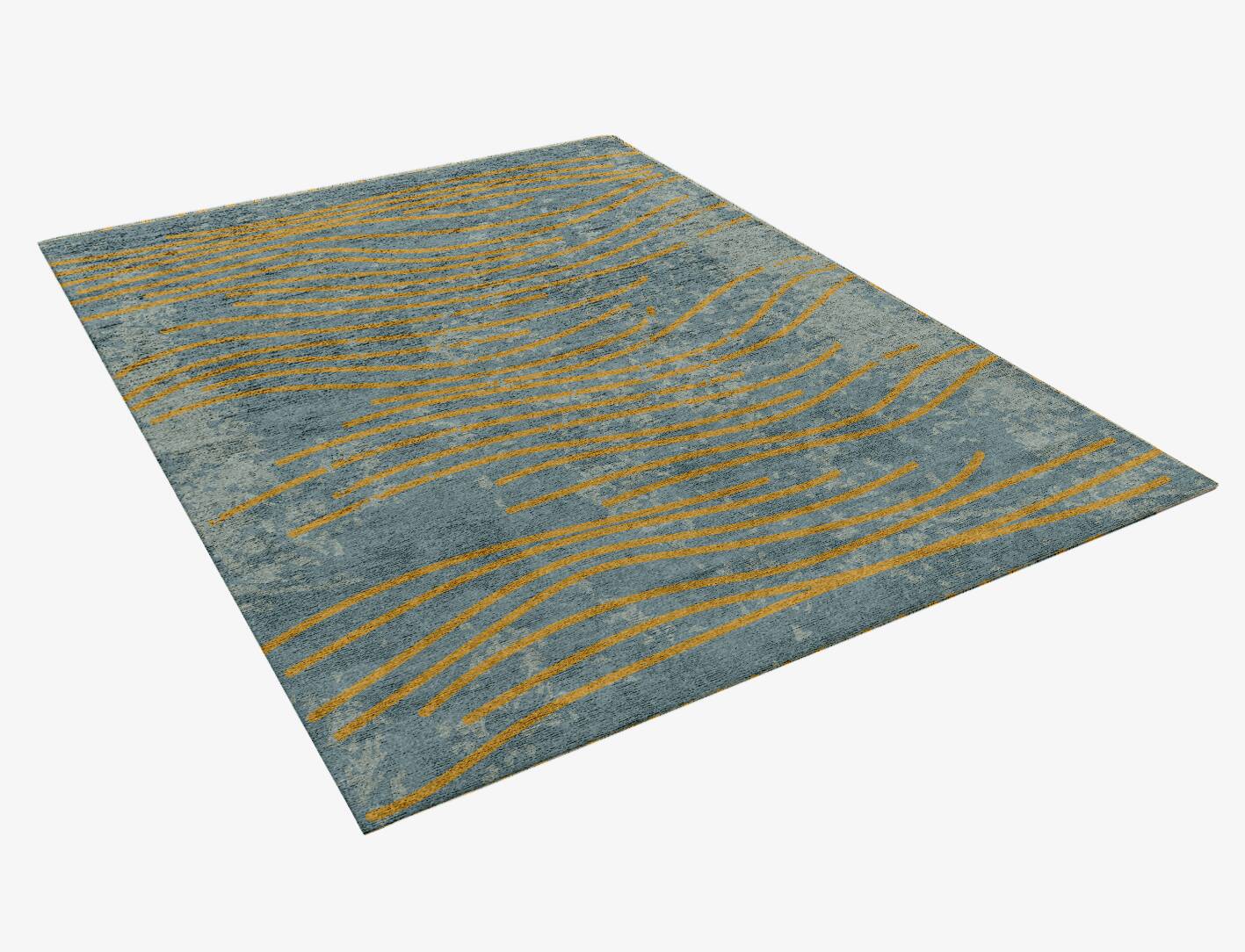 Glitz  Rectangle Hand Knotted Bamboo Silk Custom Rug by Rug Artisan