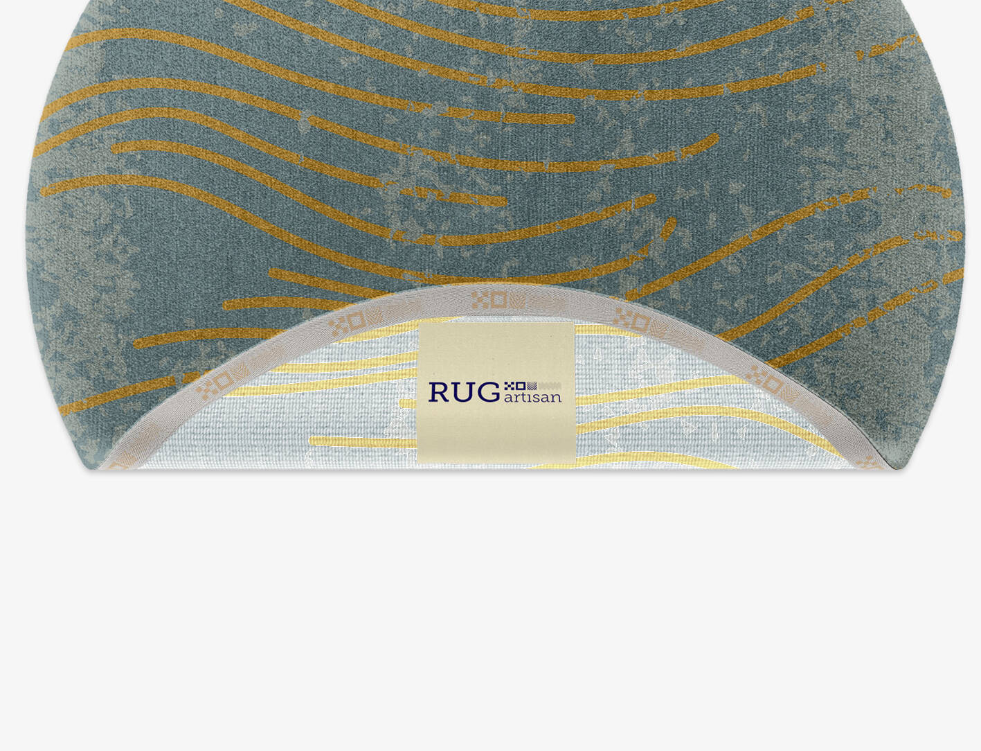 Glitz  Round Hand Knotted Tibetan Wool Custom Rug by Rug Artisan