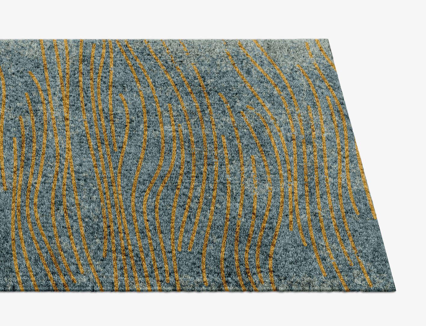 Glitz  Runner Hand Knotted Bamboo Silk Custom Rug by Rug Artisan