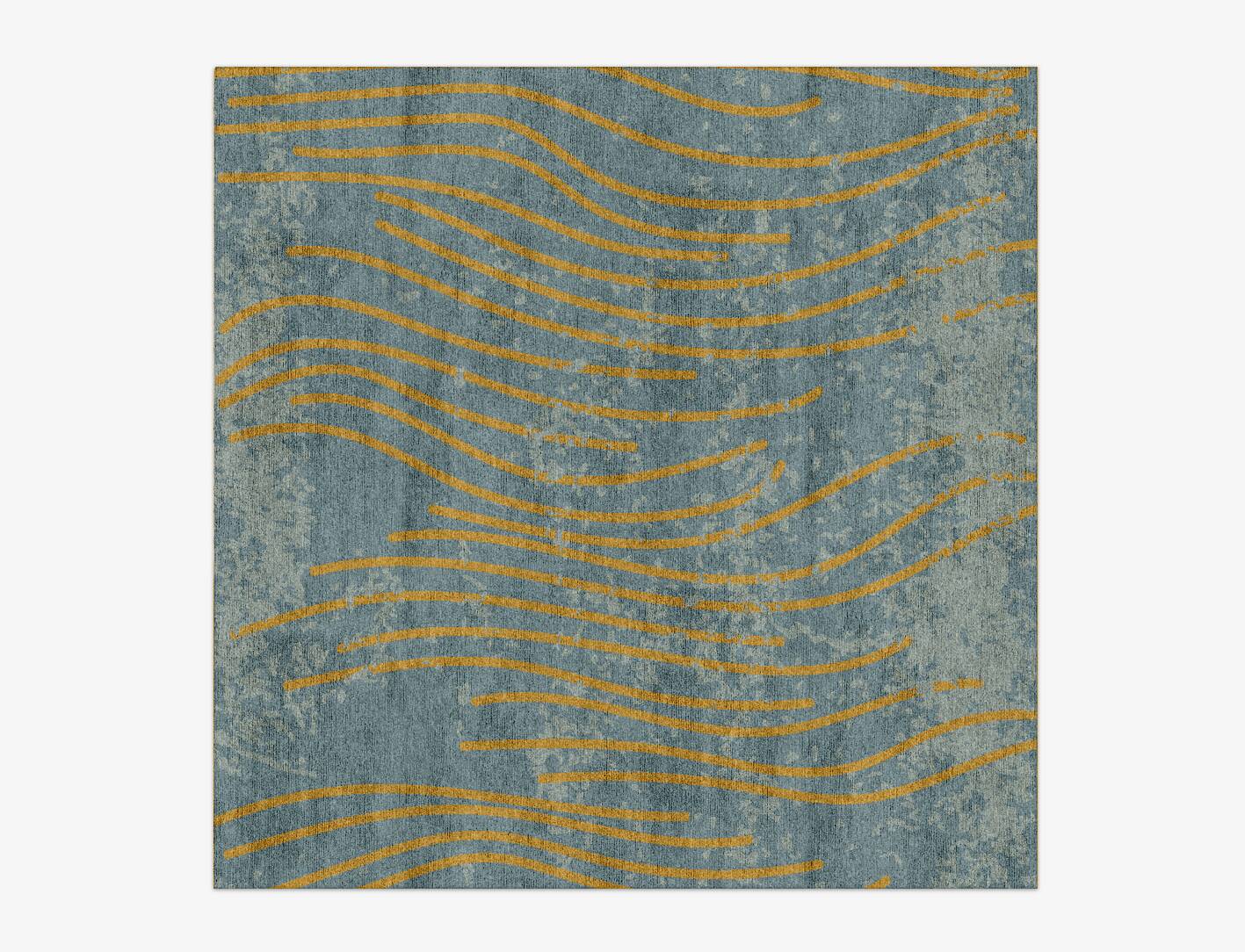 Glitz  Square Hand Knotted Bamboo Silk Custom Rug by Rug Artisan