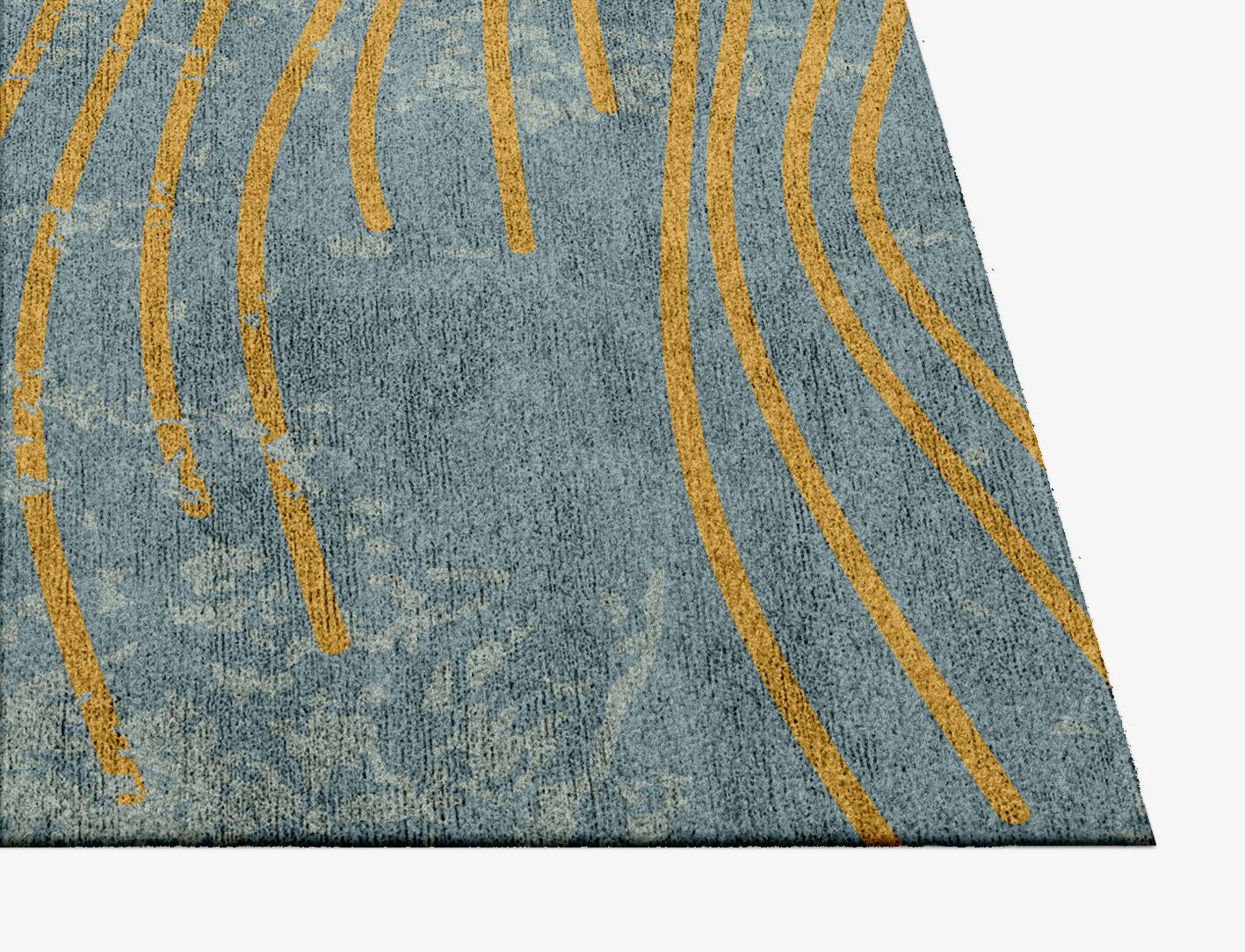 Glitz  Square Hand Knotted Bamboo Silk Custom Rug by Rug Artisan