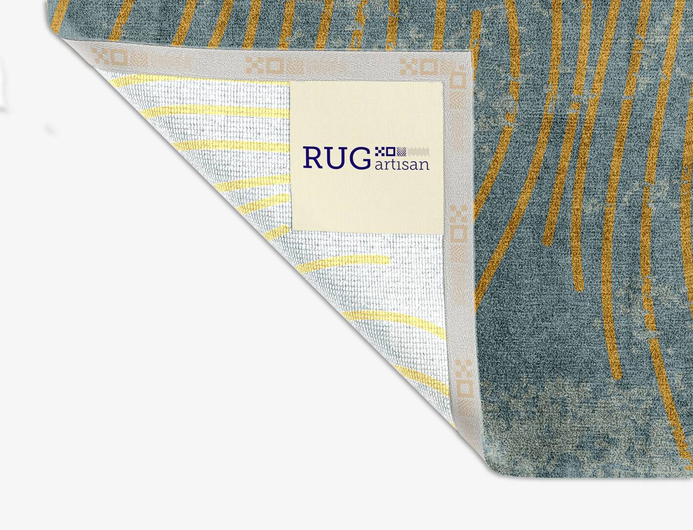 Glitz  Square Hand Knotted Bamboo Silk Custom Rug by Rug Artisan