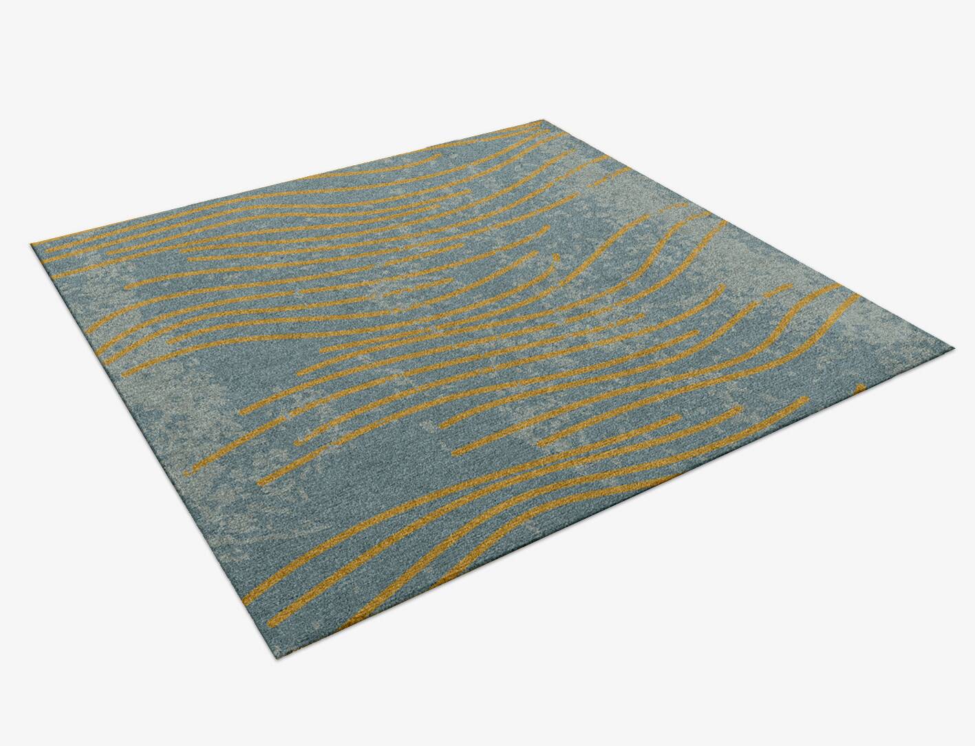 Glitz  Square Hand Knotted Tibetan Wool Custom Rug by Rug Artisan