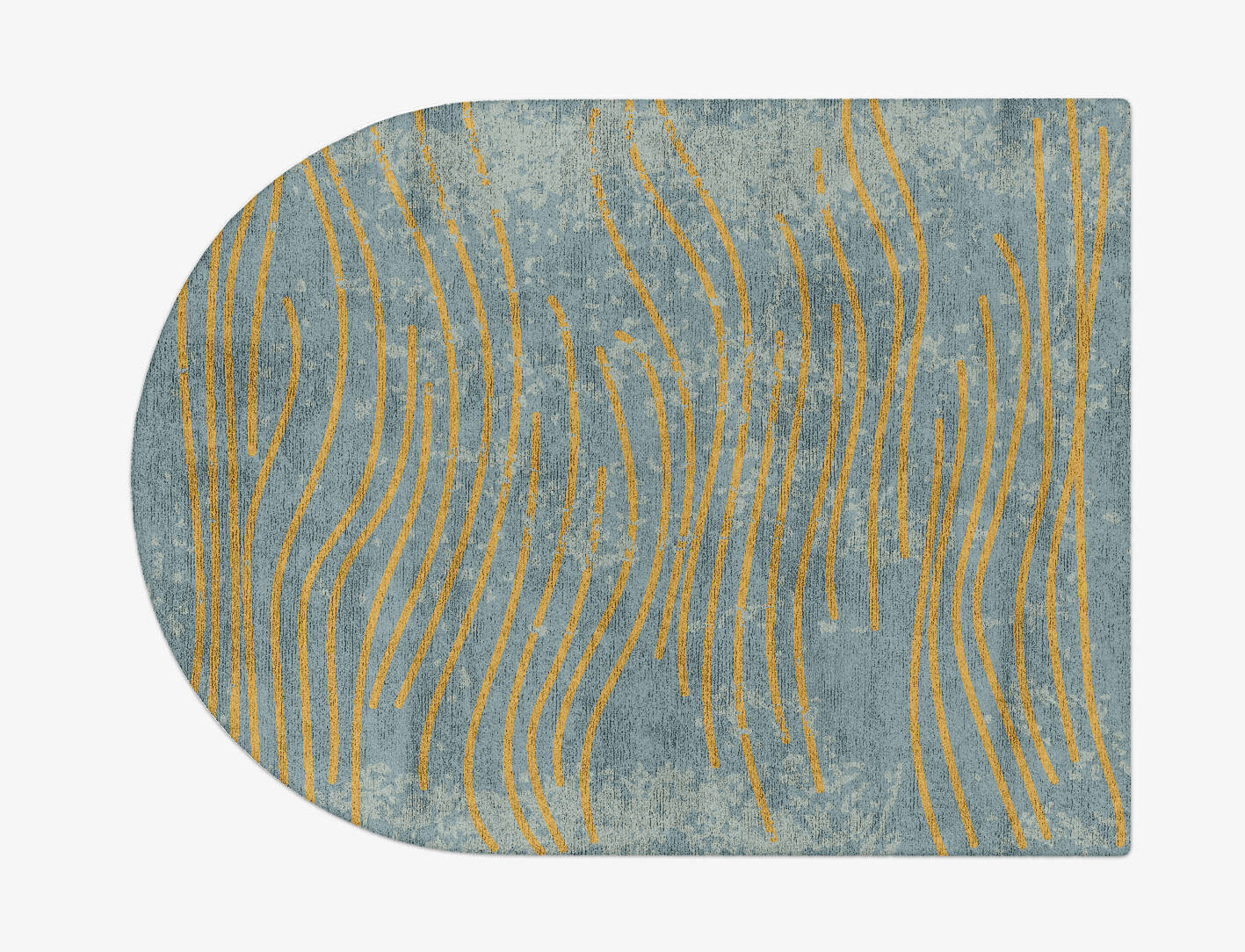 Glitz  Arch Hand Tufted Bamboo Silk Custom Rug by Rug Artisan