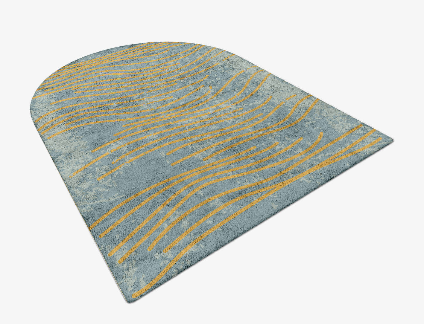 Glitz  Arch Hand Tufted Bamboo Silk Custom Rug by Rug Artisan
