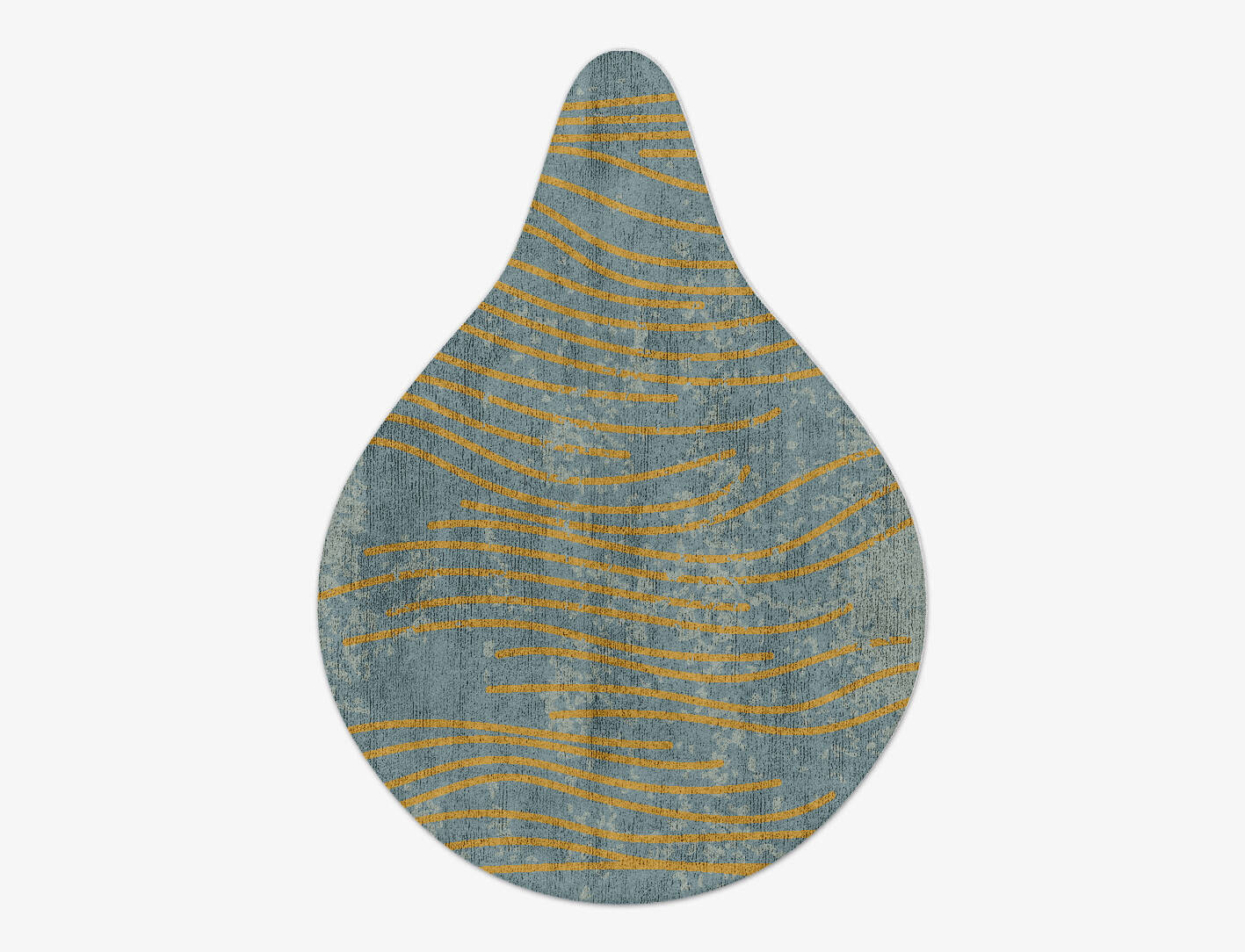 Glitz  Drop Hand Tufted Bamboo Silk Custom Rug by Rug Artisan