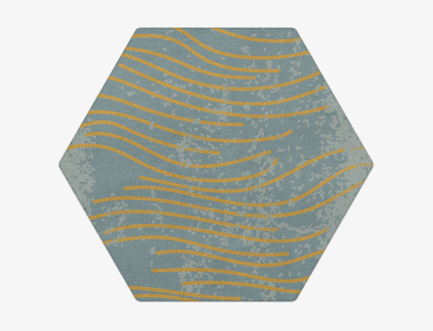 Glitz  Hexagon Hand Tufted Pure Wool Custom Rug by Rug Artisan