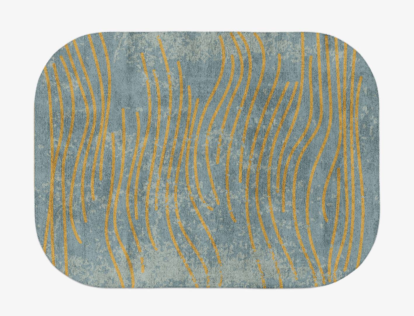 Glitz  Oblong Hand Tufted Bamboo Silk Custom Rug by Rug Artisan