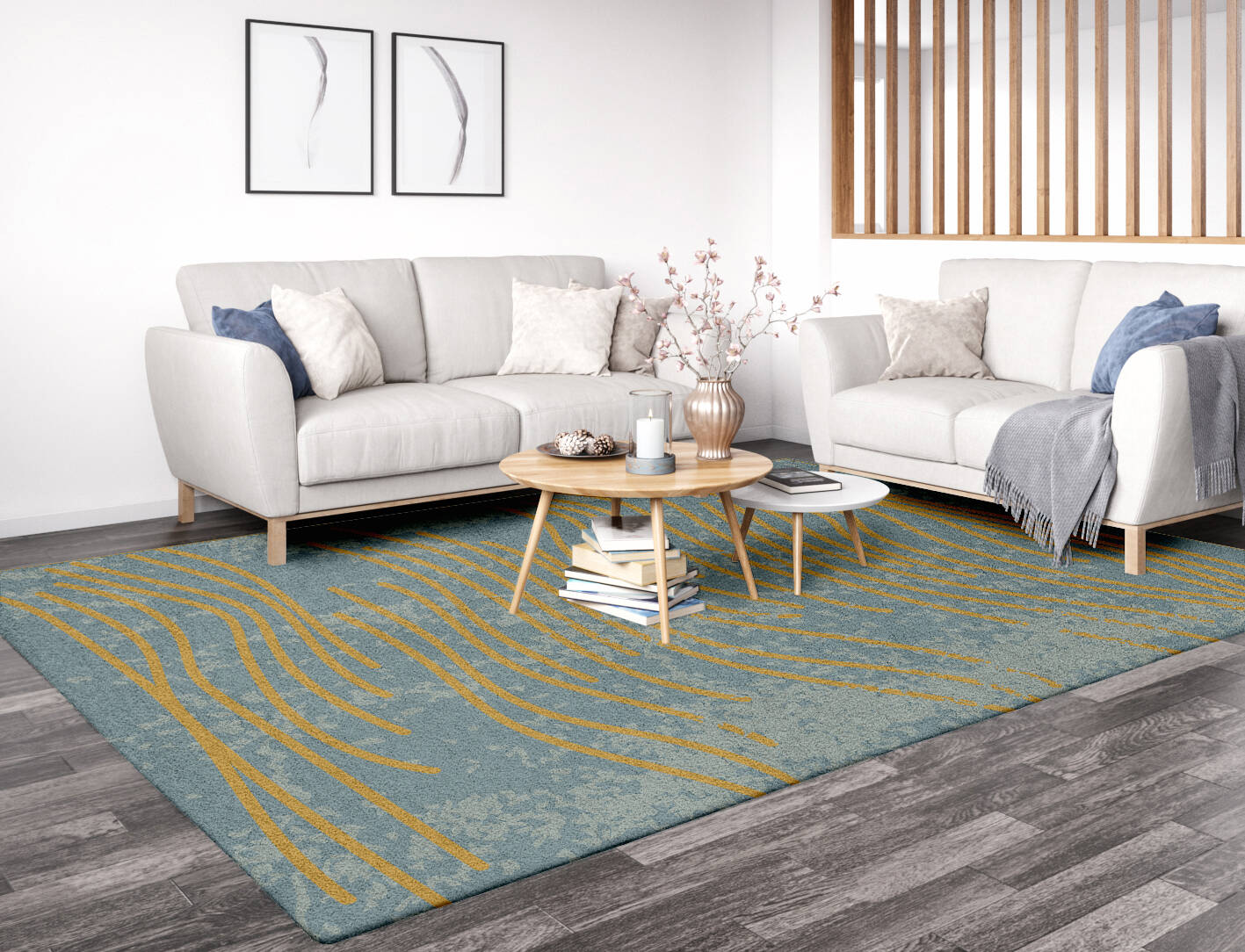 Glitz  Rectangle Hand Tufted Pure Wool Custom Rug by Rug Artisan