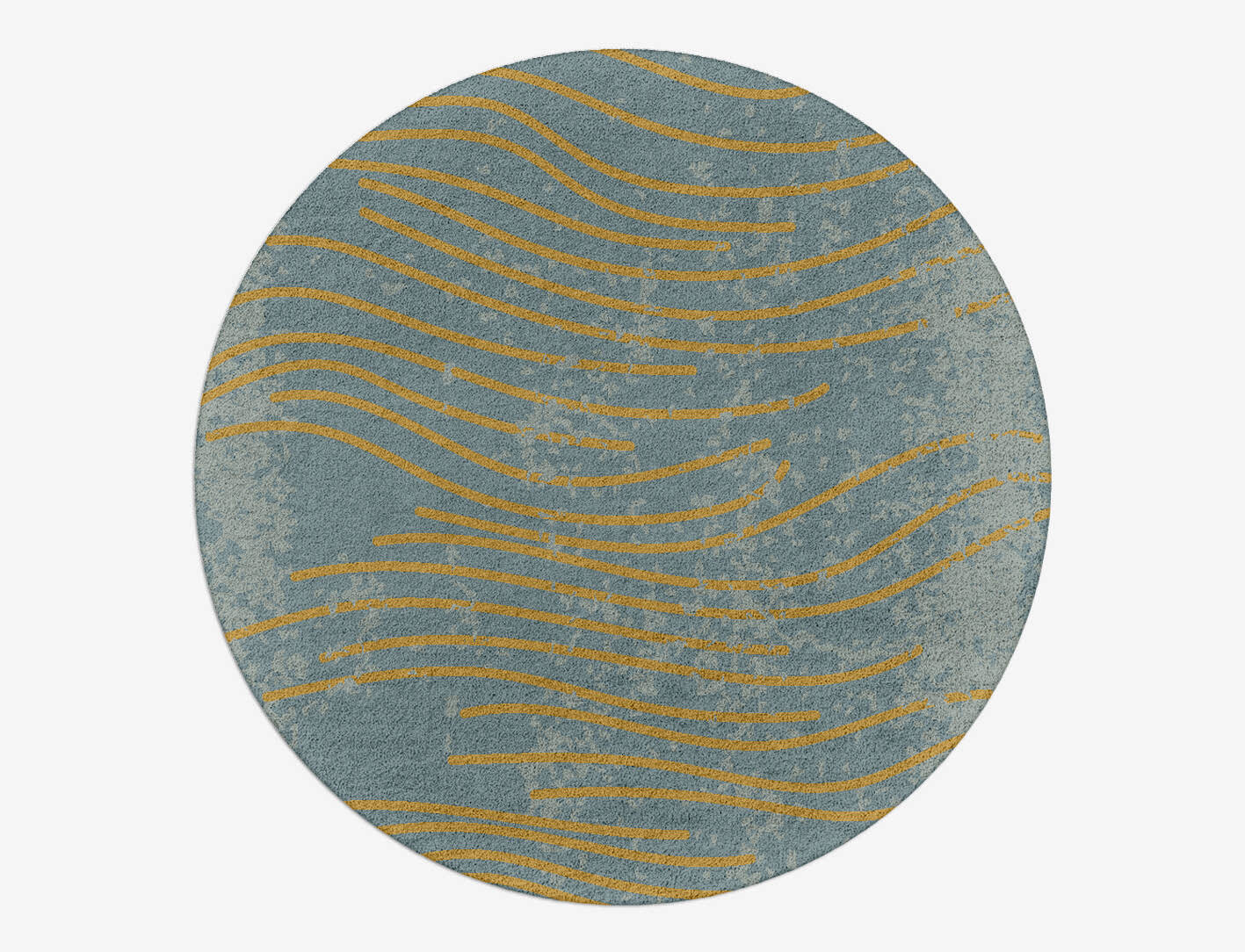Glitz  Round Hand Tufted Pure Wool Custom Rug by Rug Artisan