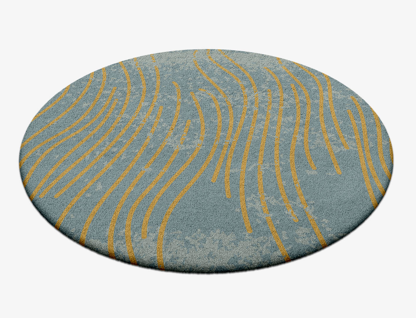 Glitz  Round Hand Tufted Pure Wool Custom Rug by Rug Artisan