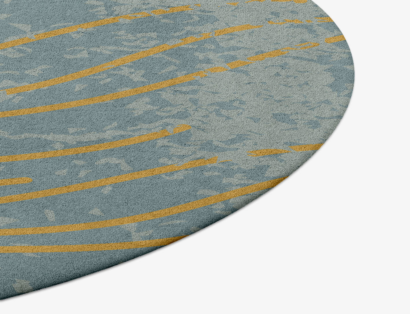 Glitz  Round Hand Tufted Pure Wool Custom Rug by Rug Artisan