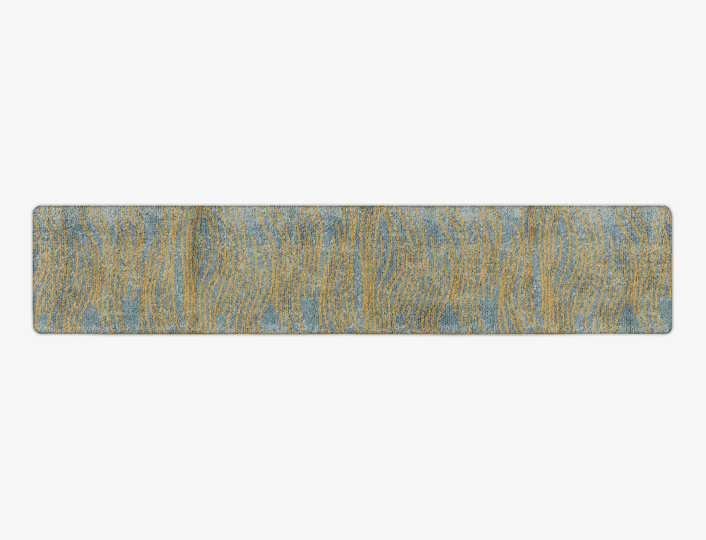 Glitz  Runner Hand Tufted Bamboo Silk Custom Rug by Rug Artisan