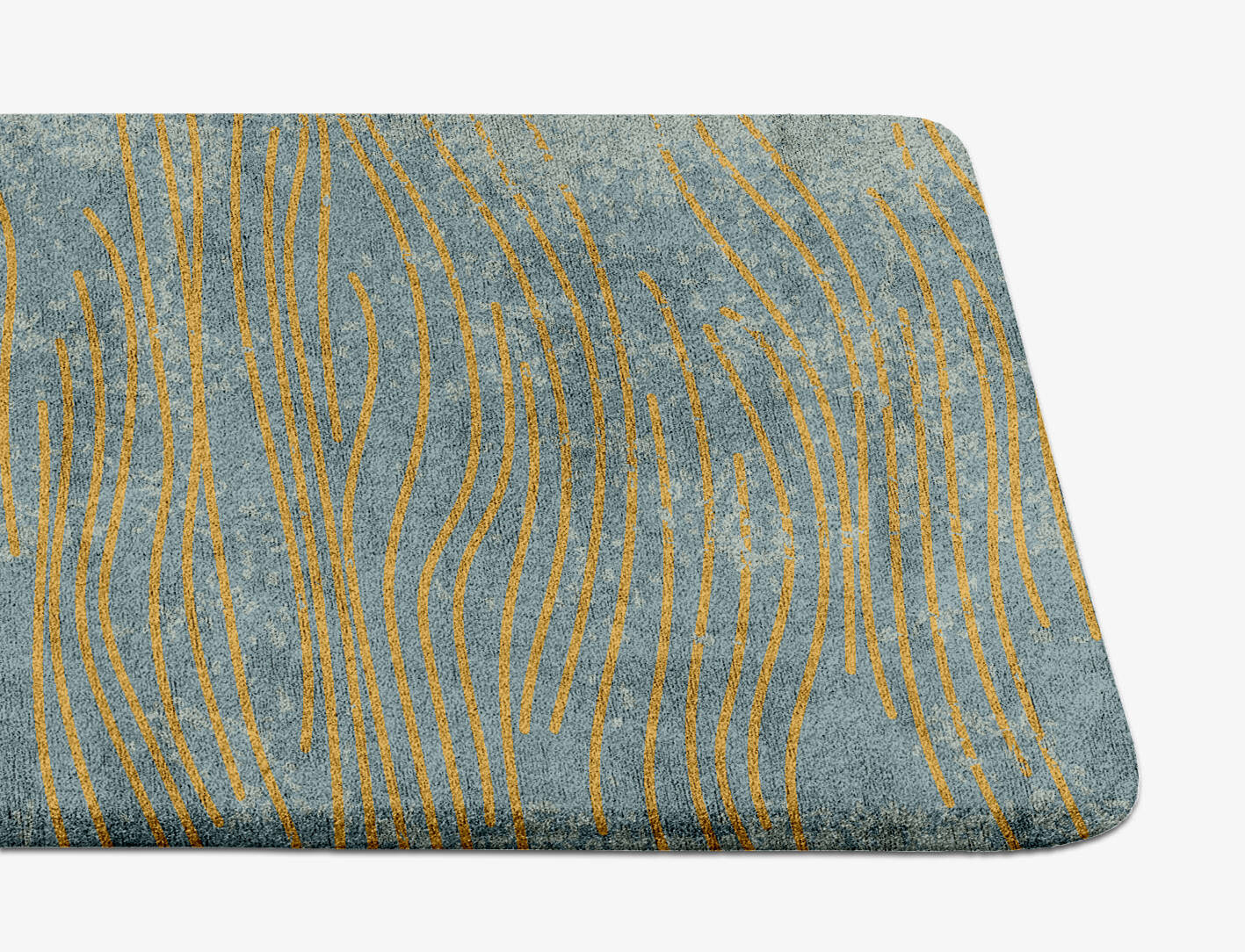 Glitz  Runner Hand Tufted Bamboo Silk Custom Rug by Rug Artisan