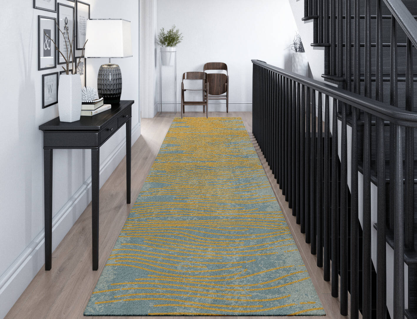 Glitz  Runner Hand Tufted Pure Wool Custom Rug by Rug Artisan